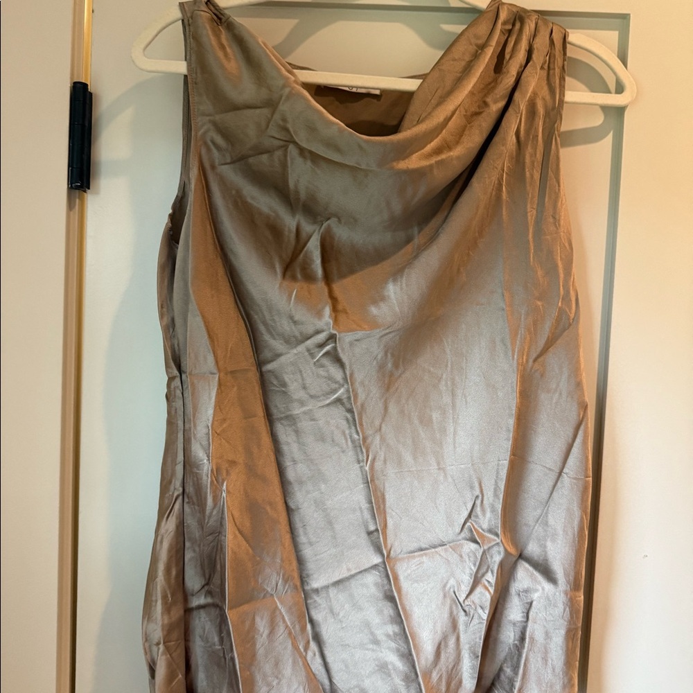 Josie Natori Cowl Tank Top